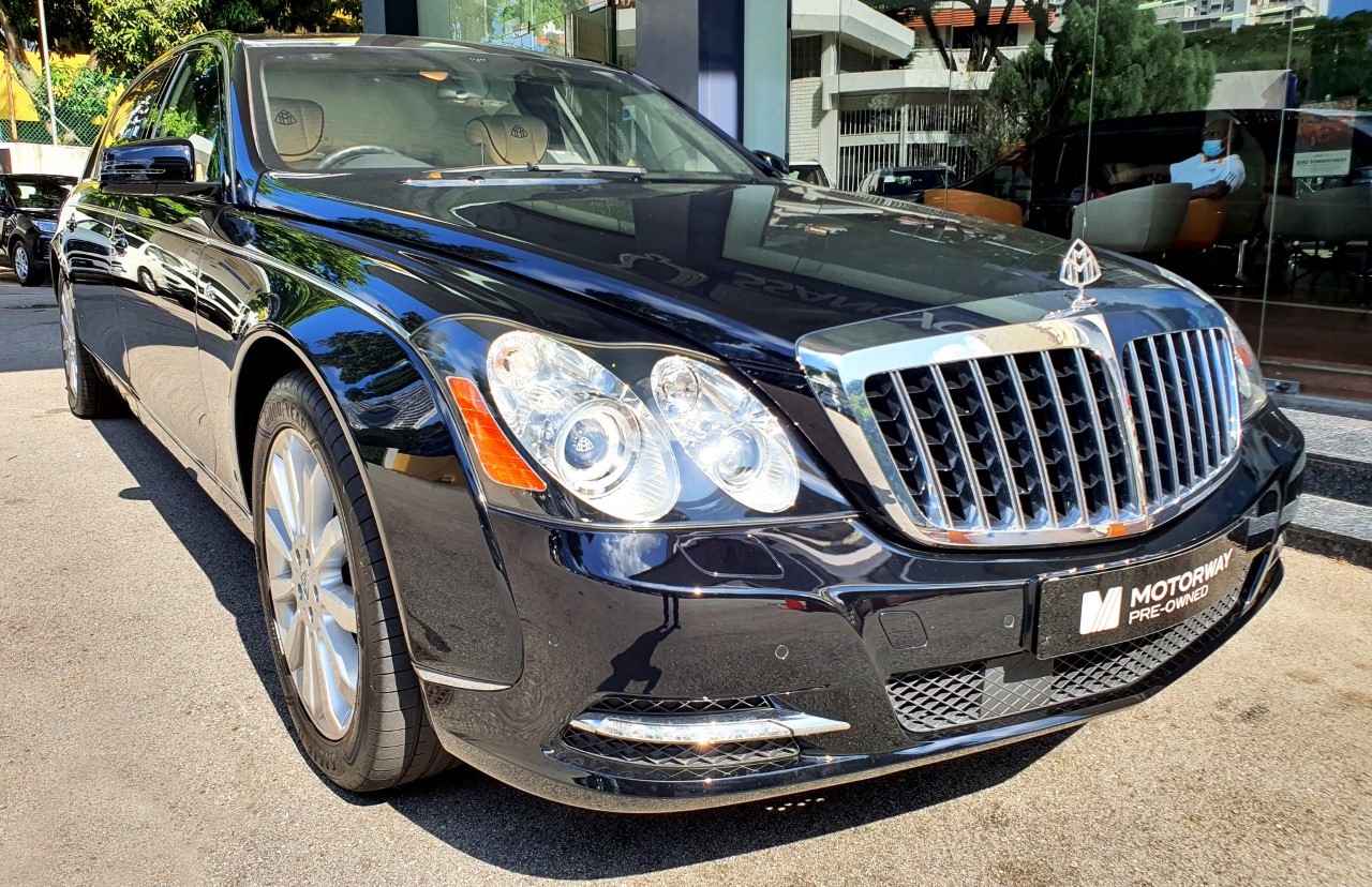 A pre-owned Maybach at Motorway