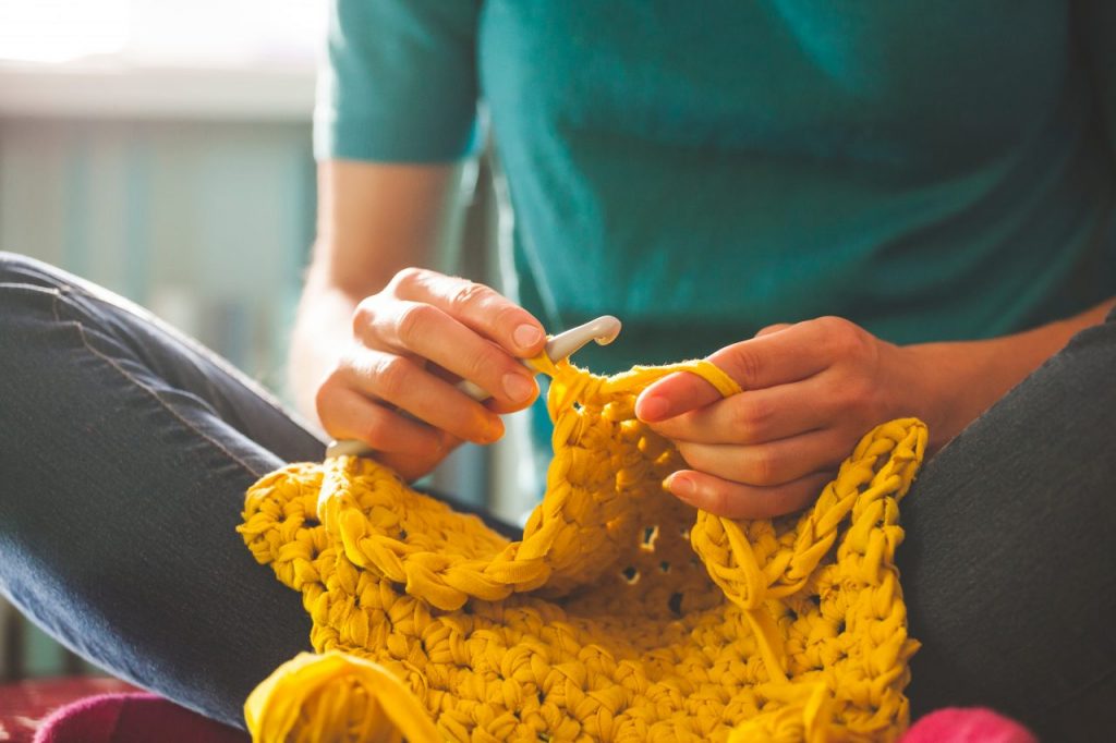 Knitting new skill