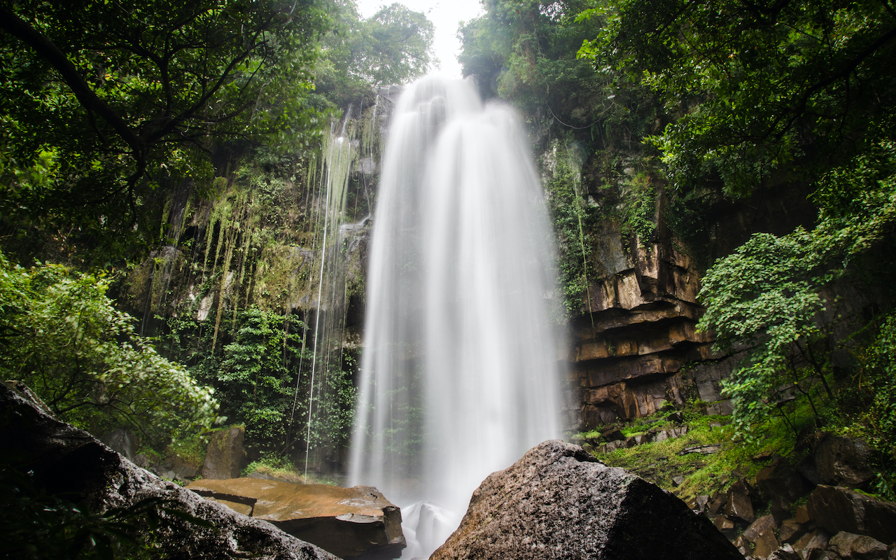 Waterfall in Kirirom National Park