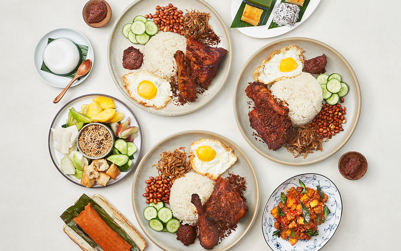 The Coconut Club Feast for 3 with Famous Nasi Lemak