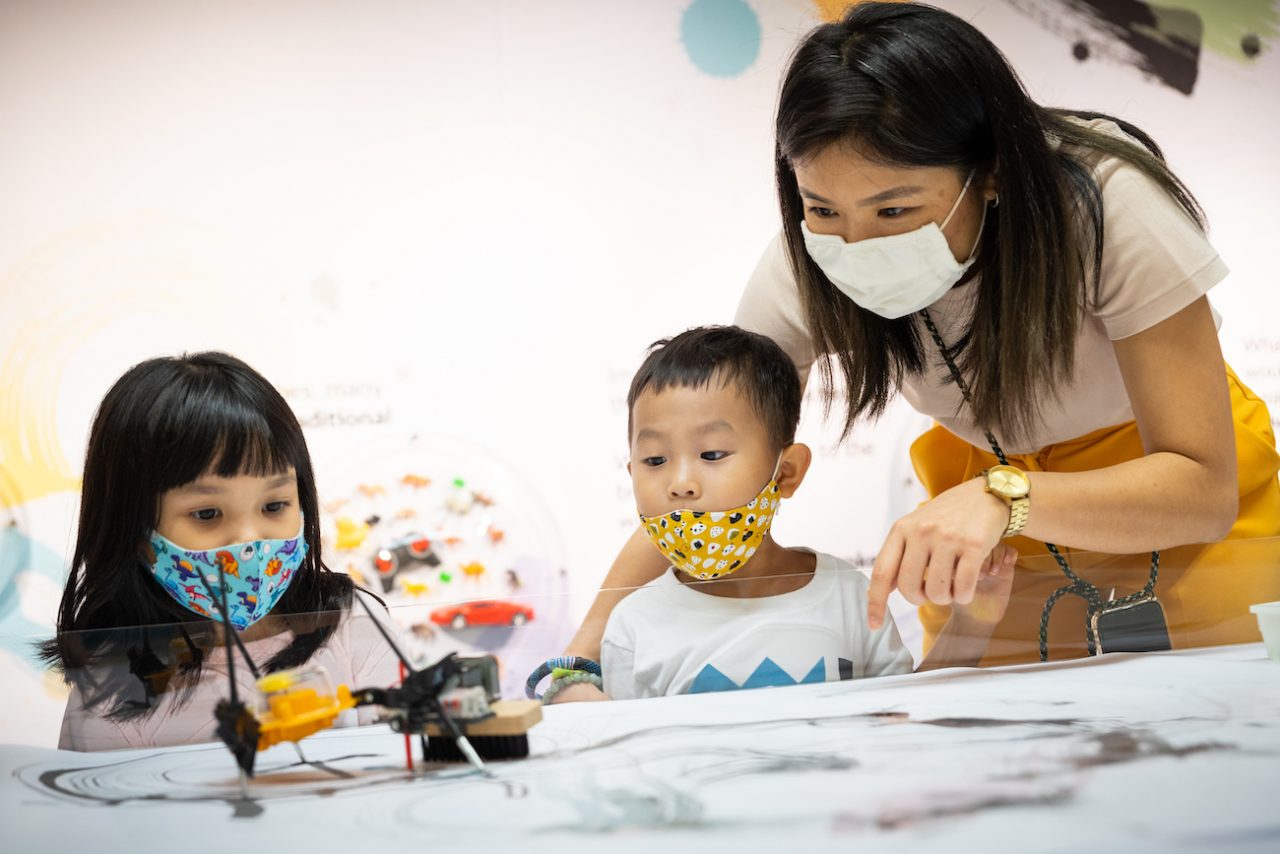 Watch robots come to life at the Keppel Centre for Art Education's INK Studio