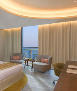 luxury deluxe suite sea view hotel room