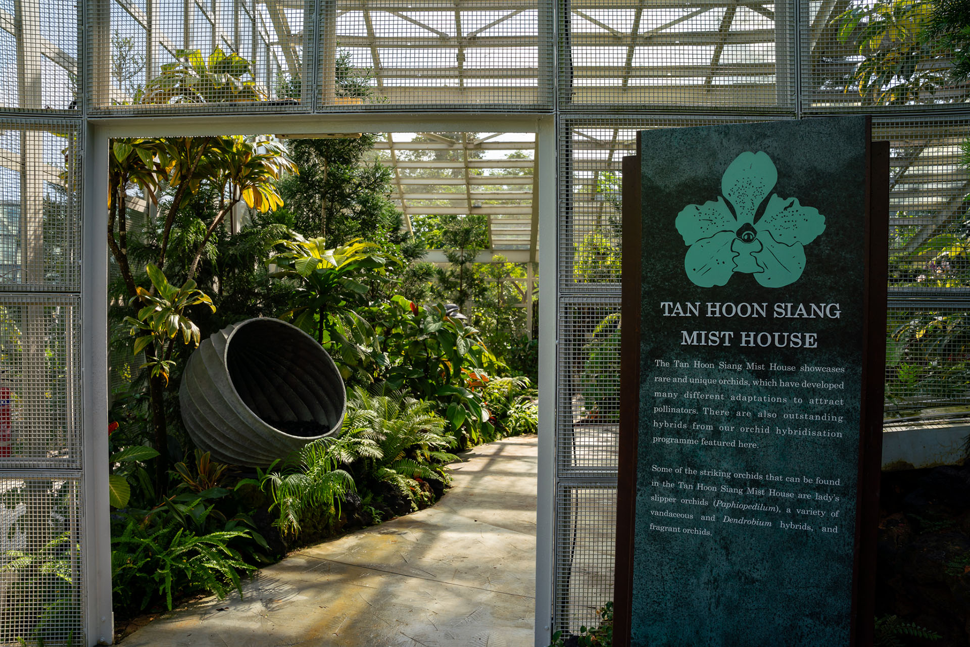 Singapore Botanic Gardens Tan Hoon Siang Mist House_