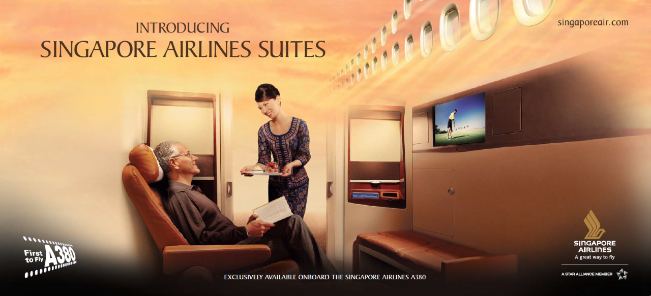 Suites ad Singapore Airlines
