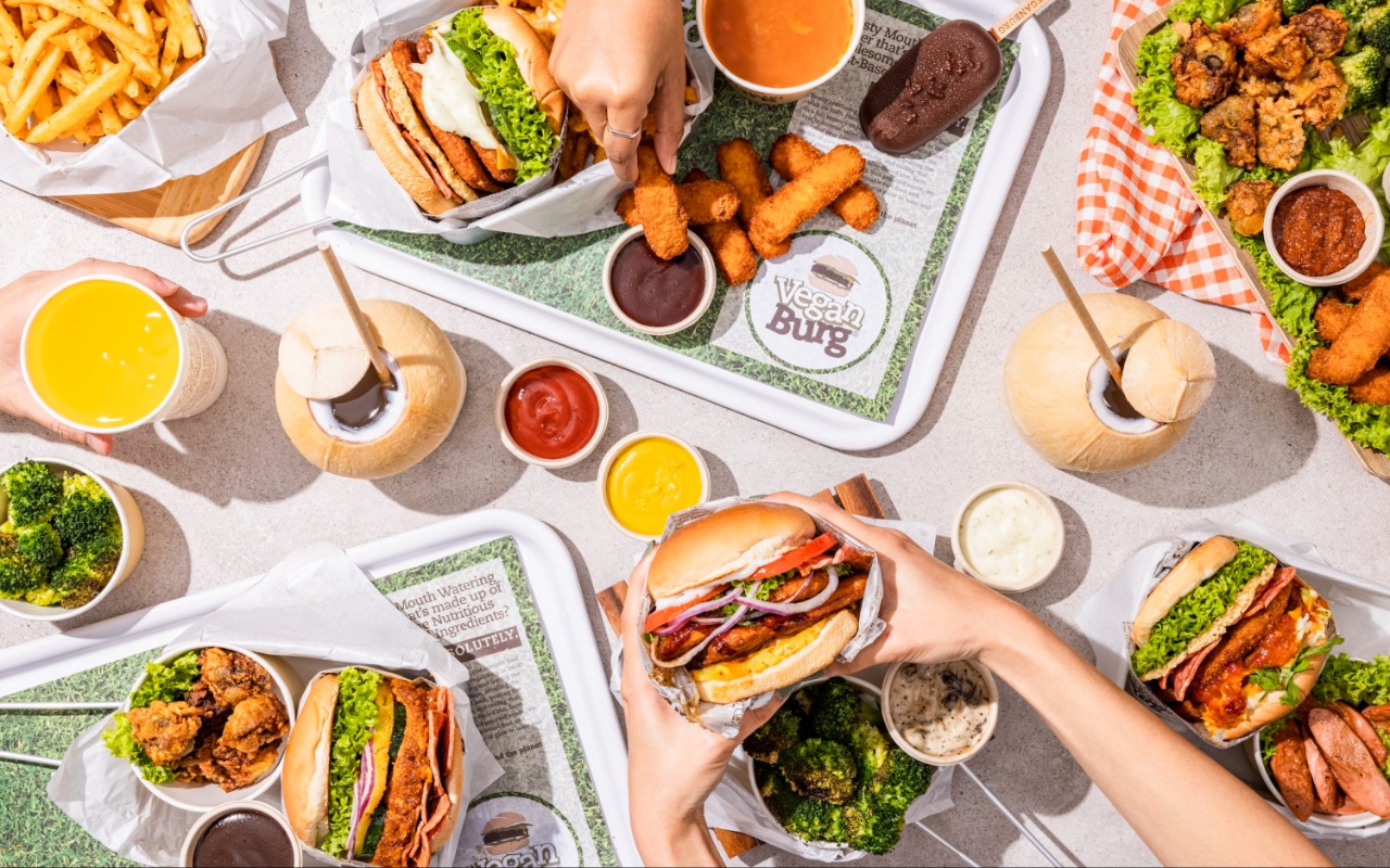 vegan restaurants singapore - VeganBurg